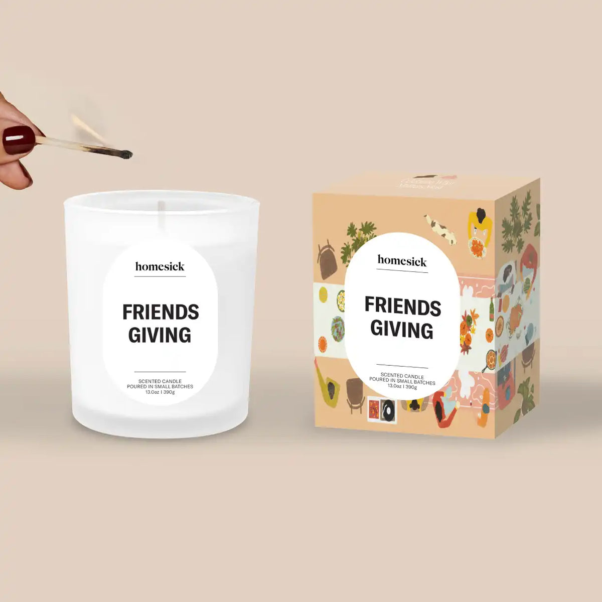 Friendsgiving Candle