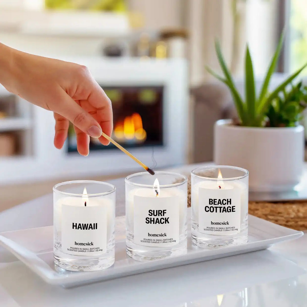 Beach Vacay Mini Candle Trio