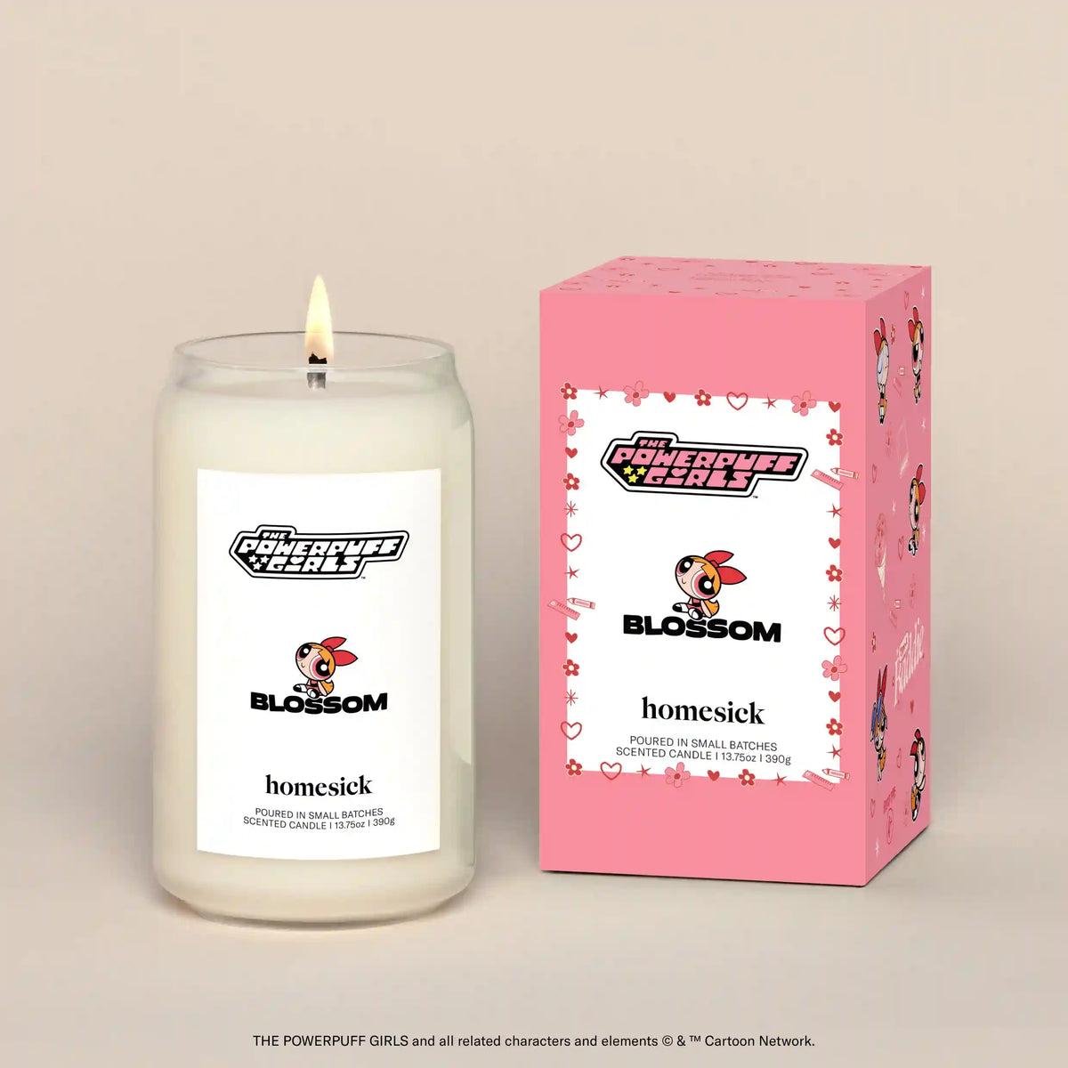 The Powerpuff Girls Blossom Candle