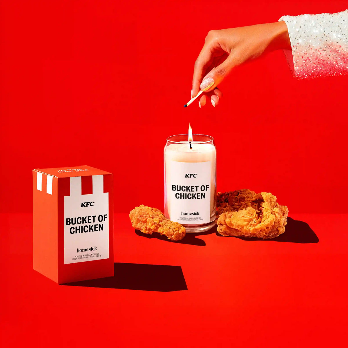 KFC Bucket Of Chicken Candle
